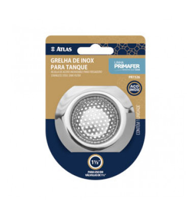 7CM (2,75") FILTER FOR SINK. STAINLESS P